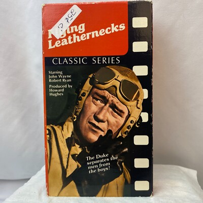 Flying Leathernecks VHS - Starring John Wayne