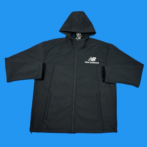 New Balance Mens Size L Full Zip Soft Shell Fleece Lined