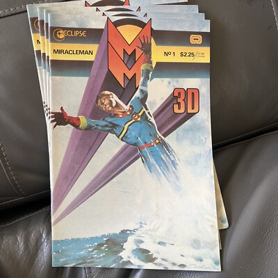 Miracleman 3-D #1 (1985, Eclipse)  Alan Moore Alan Davis  NM