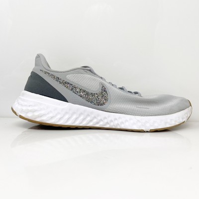 

Nike Mens Revolution 5 PRM CV0159-019 Серые кроссовки для бега, размер 11, Серый, Revolution 5 PRM