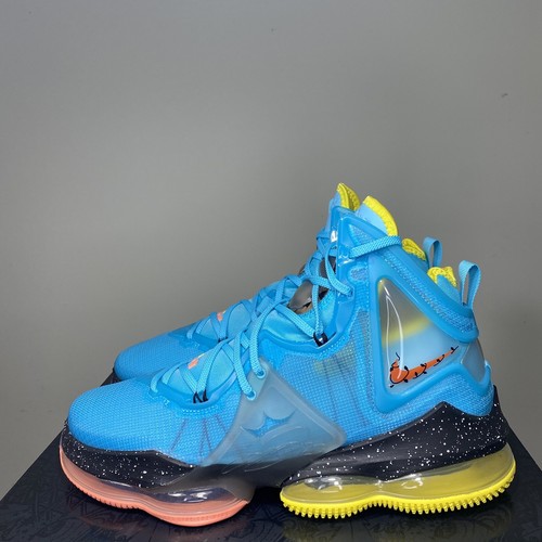 Nike LeBron 19 XIX Basketball Shoes Christmas Blue Aqua Nike LeBron 19 XIX Basketball Shoes Christmas Blue Aqua