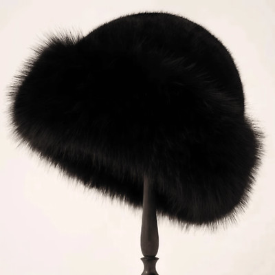 Women's Winter Plush Bucket Hat Women's Thick Hat Winter Warm Hat For Women