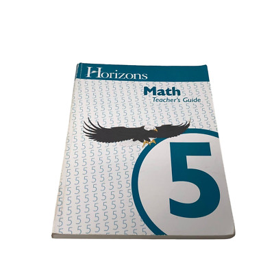 Horizons Math 5 Teacher's Guide Paperback Book