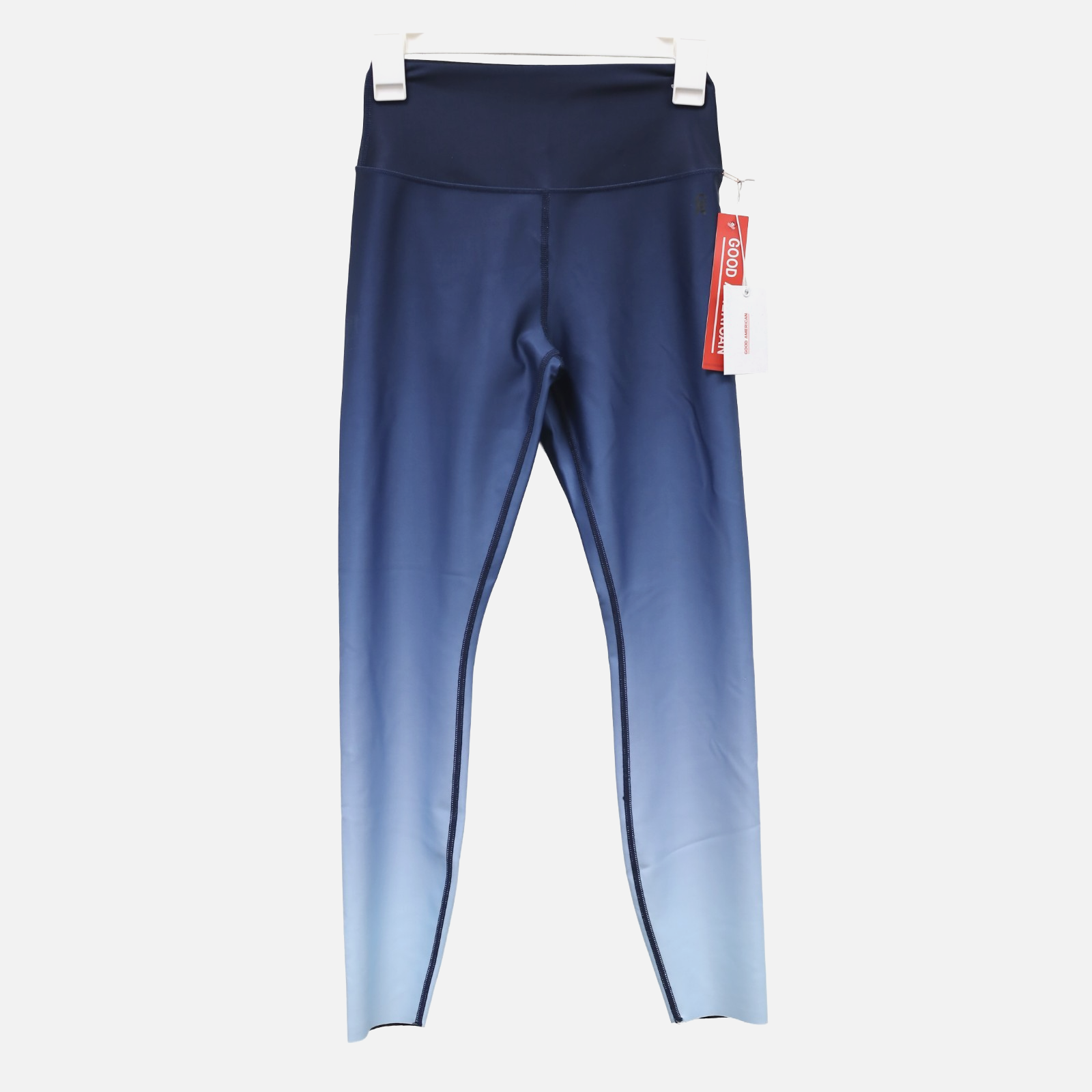 Good American Ombre Leggings GP0445 High Rise Blue Gradient Size 1 (Small)
