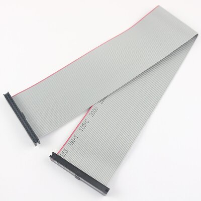 1 Meter 2mm Pitch 2x20 40 Pin Wire IDC Female Gray Flat Ribbon Data Cable 28 AWG