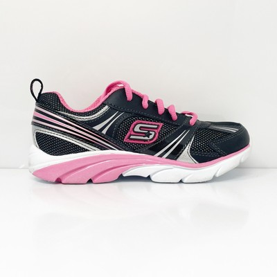 

Skechers Girls Blingers 80633L Черные кроссовки для бега Размер 1, Черный, Blingers