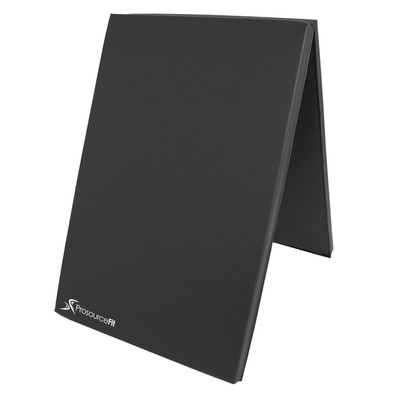 ProsourceFit Bi-Fold Folding Thick Exercise Mat 6’x2’ with Carrying 
