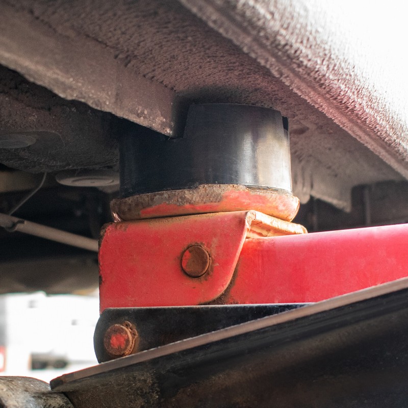 Rubber Car Jack Lift Pad Adapter Jacking Tool Stand Pinch Weld Floor Frame  Rail