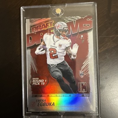 Topps Chrome Signature Series Draft Dreams Emeka Egbuka Case Hit #DD-5🔥🏈 RC