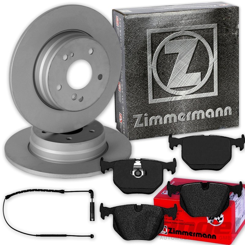Zimmermann Bremsscheiben 324mm + BelÃGe Hinten Passend FÃ¼R Bmw X5 E53