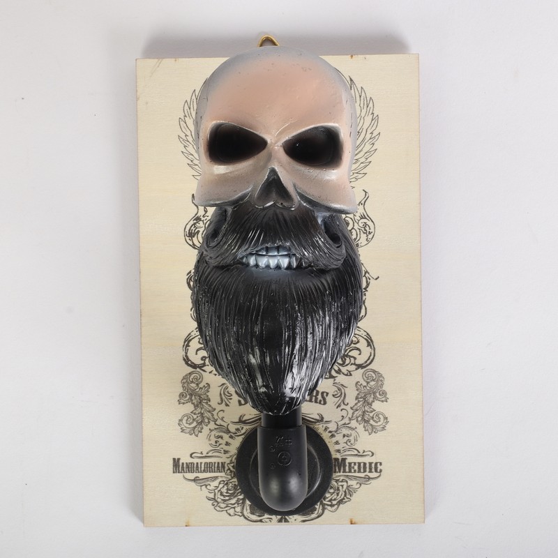 Motorcycle Skull Helmet Holder Wall Mounted Display Rack Biker Hat Storage US