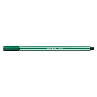 Premium Fibre-Tip Pen - STABILO Pen 68 - Pack of 1 - Turquoise Green