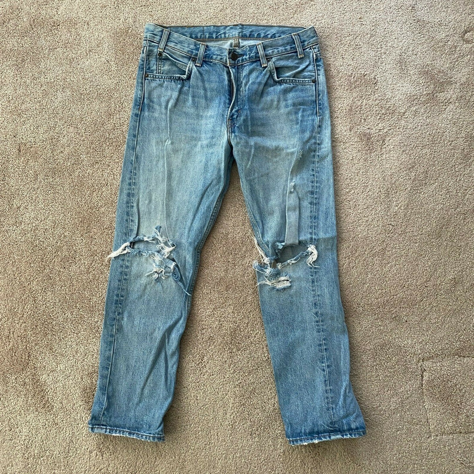 Джинсы Vintage 90s Levis 505 Thrashed 