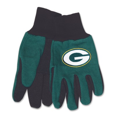 Спортивные перчатки Green Bay Packers, зеленые