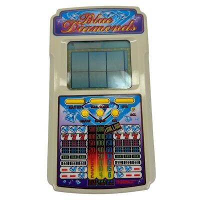 Vtg Tiger Electronics Blue Diamonds Handheld Slot Machine Game 1995 Tested
