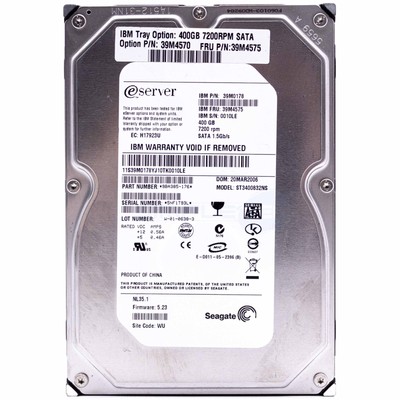 Seagate ST3400832NS HDD Hard Disk 3,5  SATA 400GB Desktop Computer Case DVR PC
