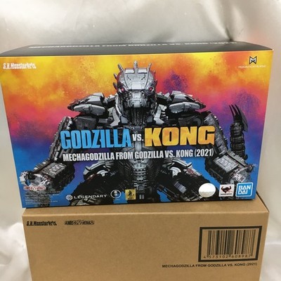 BANDAI S.H.MonsterArts MECHAGODZILLA FROM GODZILLA VS. KONG (2021) Figure - Used