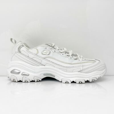 

Skechers Womens D Lites Fresh Start 11931 Белая повседневная обувь Кроссовки Размер 6.5, Белый, D Lites Fresh Start