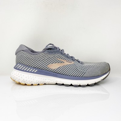 

Brooks Womens Adrenaline GTS 20 1202961B073 Серые повседневные кроссовки, размер 10 B, Серый, Adrenaline GTS 20