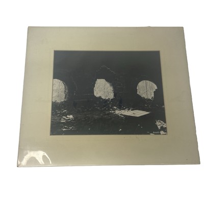 Gerry W Wolfe ''Friday Creek Brick Kiln'' Mar 1972 Matted Print SIGNED