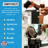 Coffee Machine Cleaner Descaler Tablets - 24 Count, Compatible With Nespresso, Keurig, Ninja, Delonghi, Miele, Coffee Maker Pot Descaling and Cleaning Tabs, Descale Drip Coffe And Espresso Machines