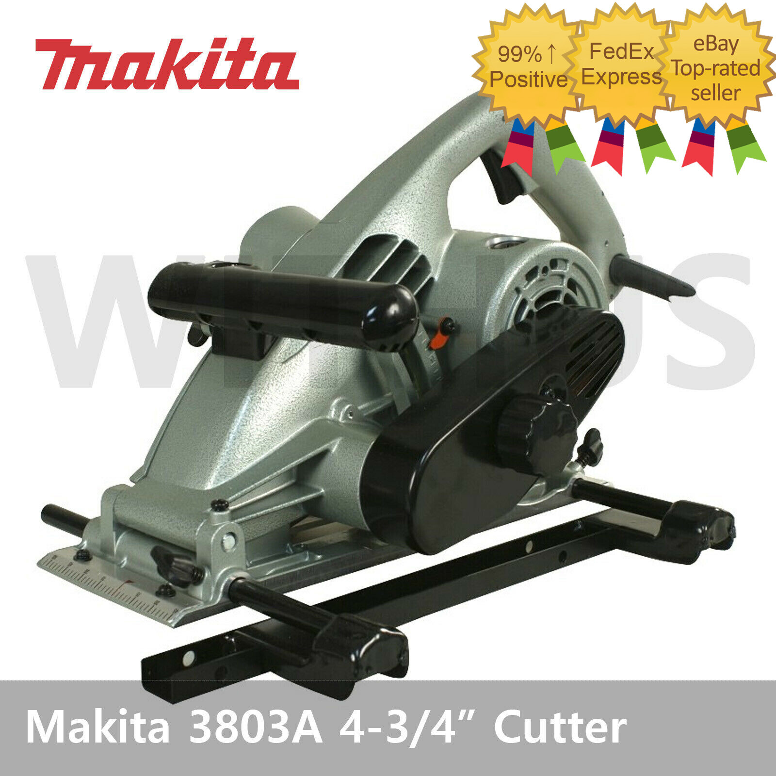 Makita - マキタ３８０３Ａ Makita 3803A 4-3/4″ Professional Groove Cutter 46mm 1,550W