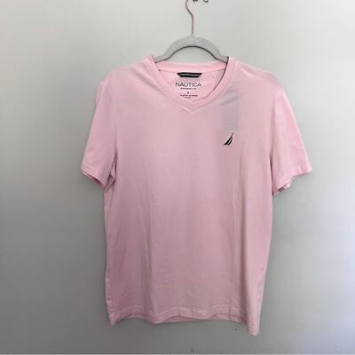 Nautica Men s Light Pink Performance Tee - Size Small