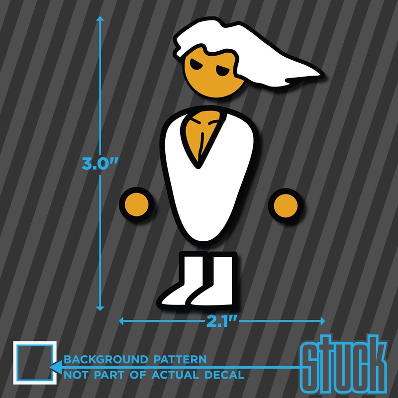 PC Master Race Small - 2.1"x3.0" - printed vinyl decal