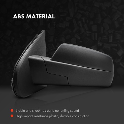 Driver Power Heated Mirror Manual Folding for Chevy Silverado GMC Sierra 1500