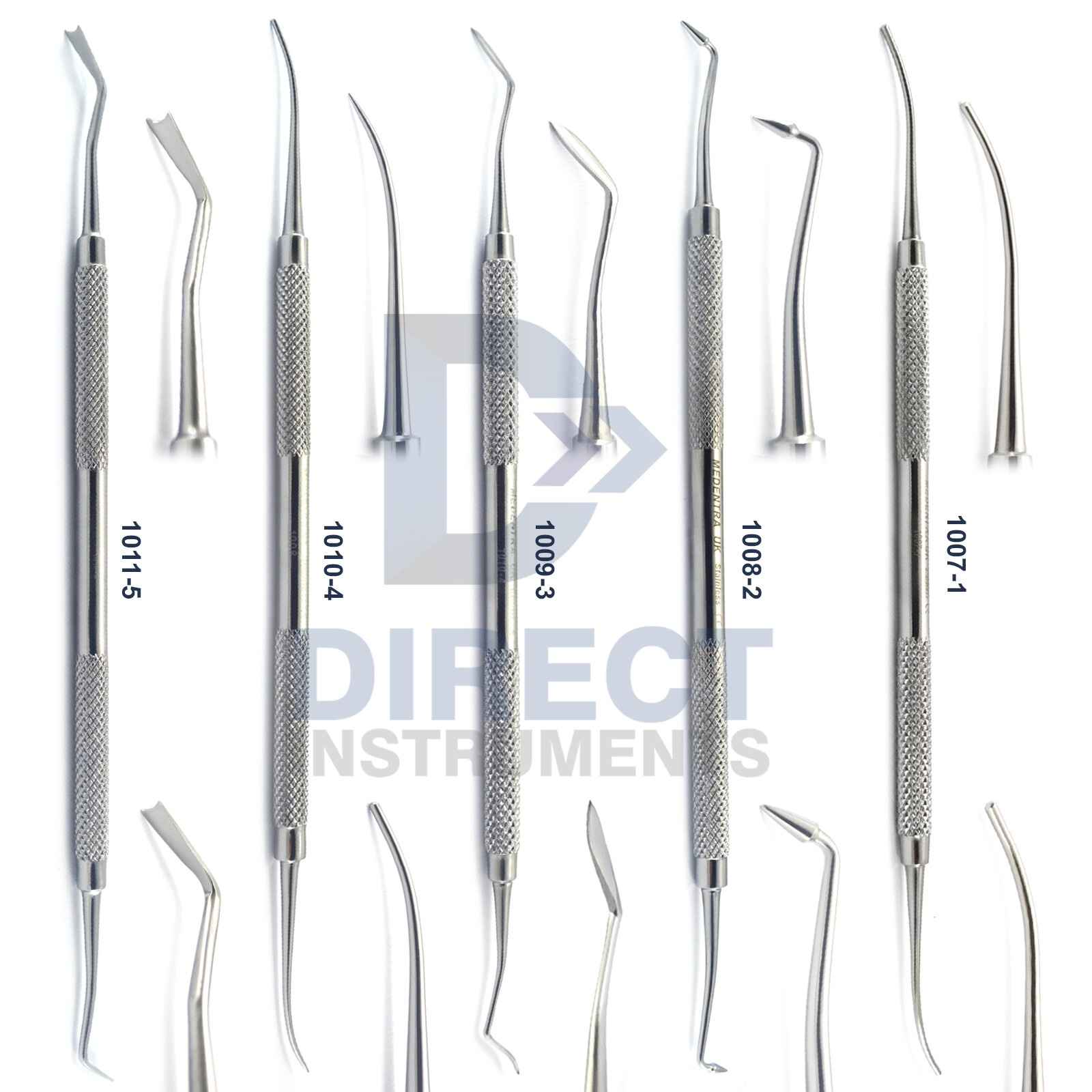 YDM 歯科技工 形成器具 YDM レジン充填形成器 8本セット FEEDデンタル