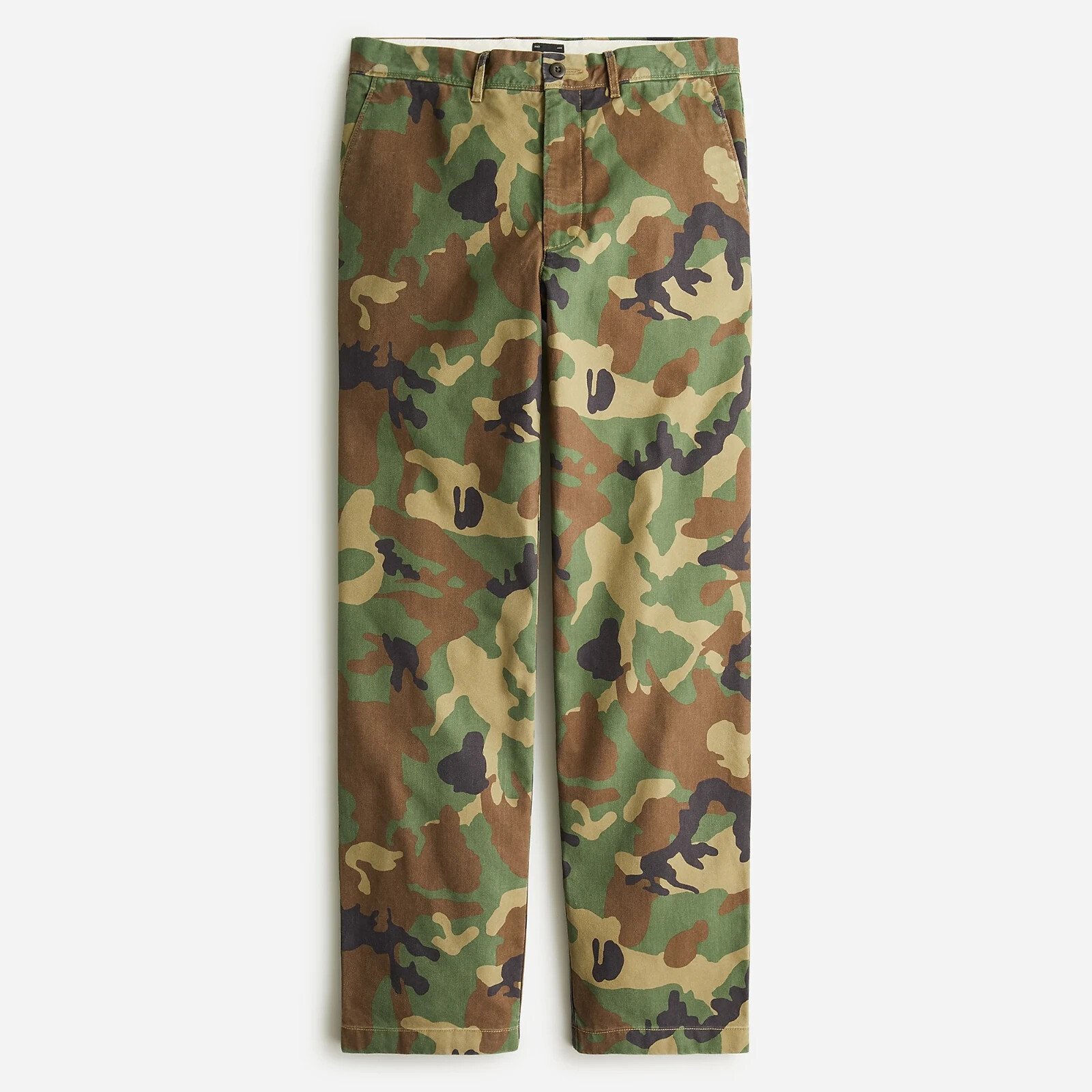 J Crew Men's Classic Relaxed Fit Chino Pants Camouflage size