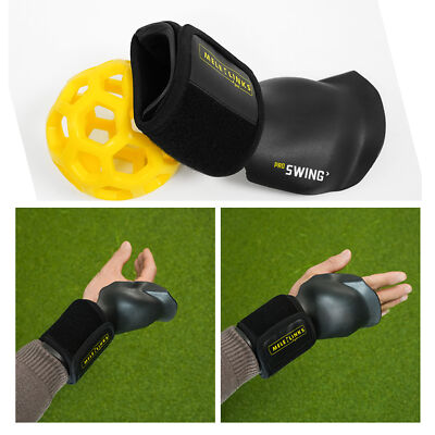 MELE LINKS Portable Golf Swing Trainer Ball Swing Aid Wrist Posture Correction-