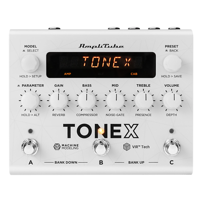 ギター IK Multimedia TONEX Pedal Anniversary IK Multimedia TONEX Anniversary Edition Guitar & Bass Amp