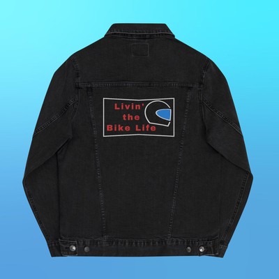 S Motorcycle Design Embroidered