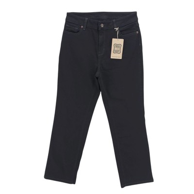 NWT L.L.BEAN Black Classic Fit True Shape Jeans Stretch Denim Size 10 PETITE 10P