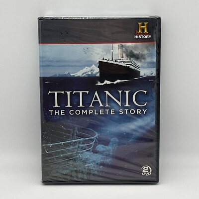 Titanic: The Complete Story (DVD, 2012, 2-Disc Set) Brand New Sealed