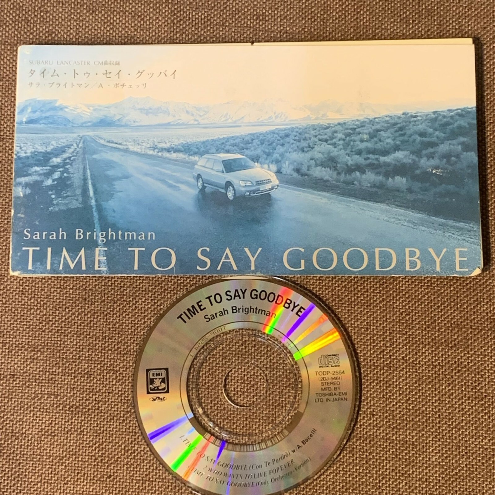 SARAH BRIGHTMAN Time To Say Goodbye JAPAN 3