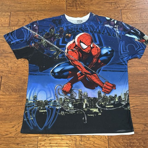 MARVEL Comics Spider Man Green Goblin All Over Print T-Shirt