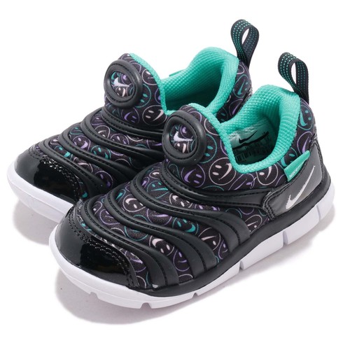 Обувь для малышей Nike Dynamo Free SE TD Black White Space Purple для малышей AA7217-003