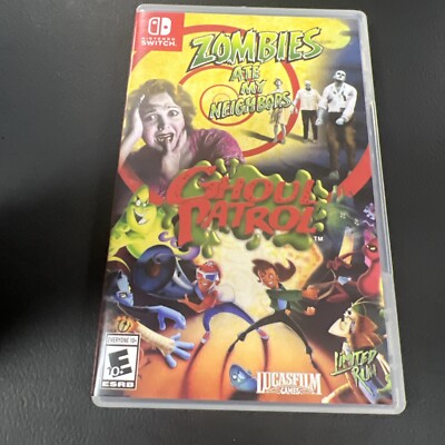 Zombies Ate My Neighbors & Ghoul Patrol (Nintendo Switch, 2022) Tested!