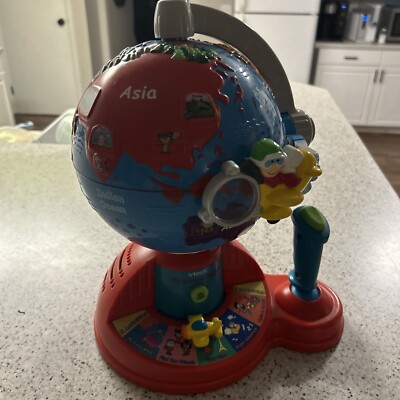 VTech Fly and Learn Globe Atlas Children Educational Interactive WORKS Great