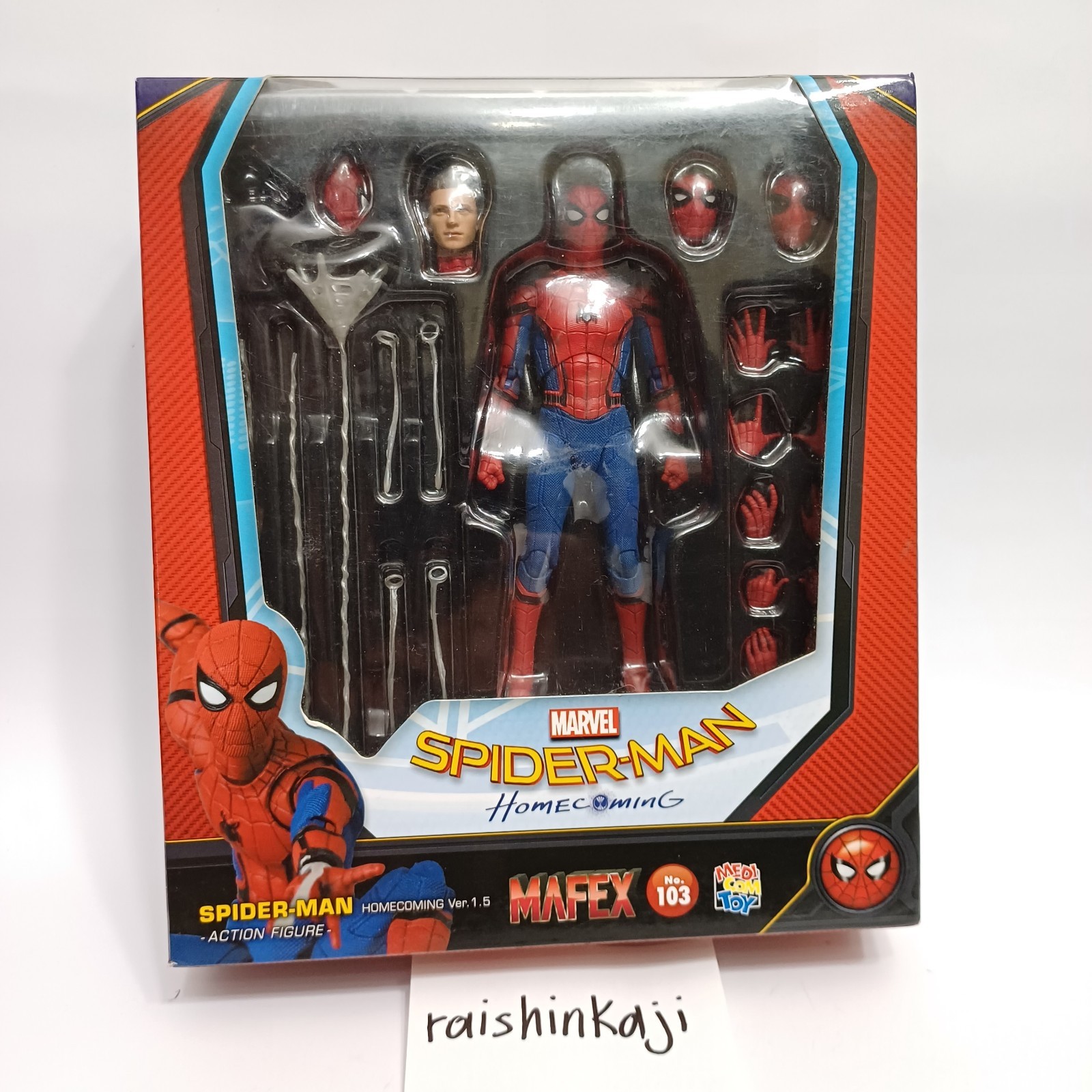 アメコミ MAFEX No.103 SPIDER-MAN Ver.1.5 Mafex No. 103 Spider-Man Homecoming Ver.1.5 Action Figure