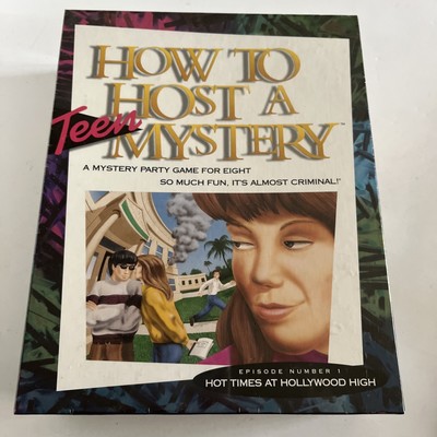 How To Host a Teen Mystery 1996 EP 1 Hot Times At Hollywood High Decipher SEALED