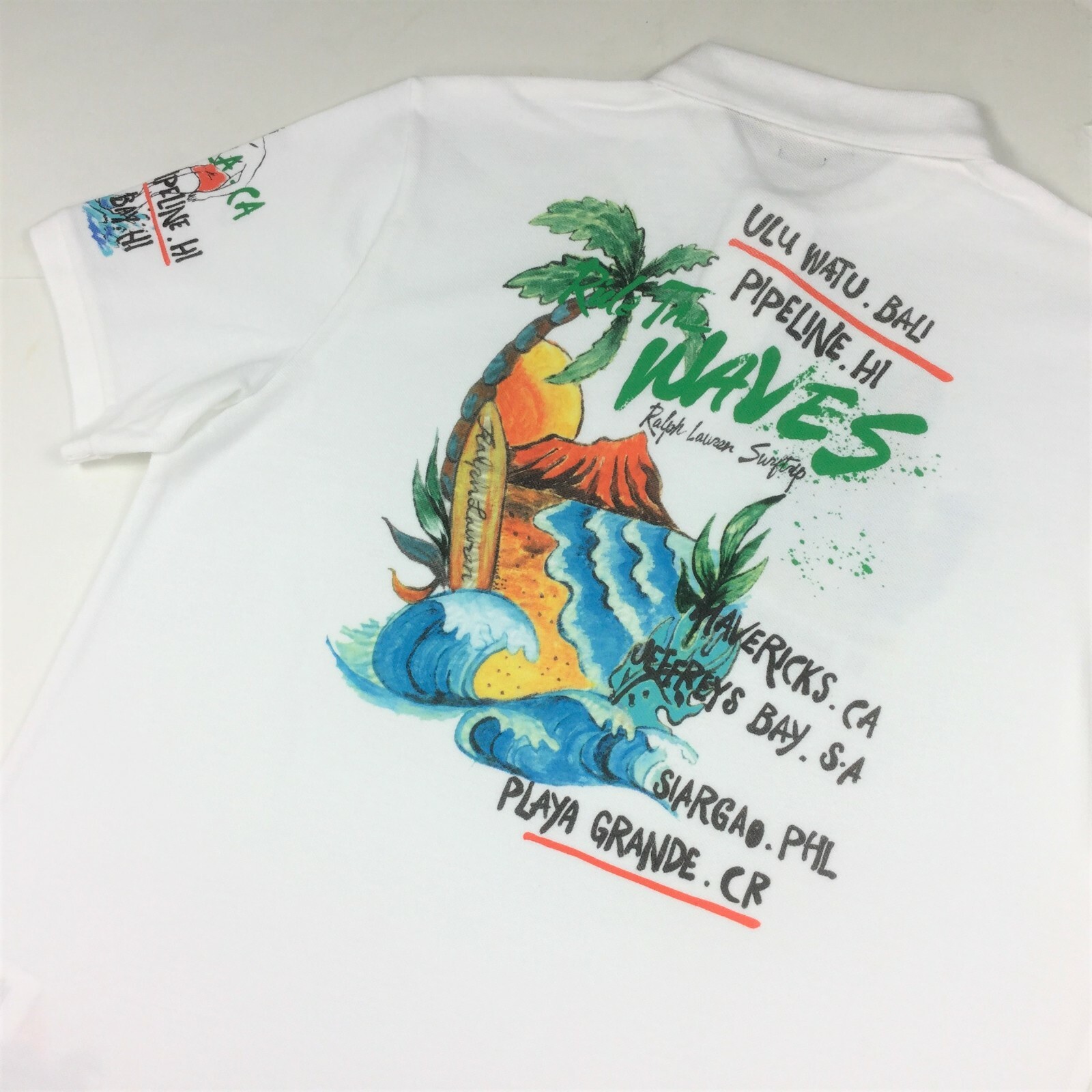 【POLO RALPH LAUREN】サーフィン グラフィック スウェット POLO RALPH LAUREN】サーフィン グラフィック スウェット (Ralph