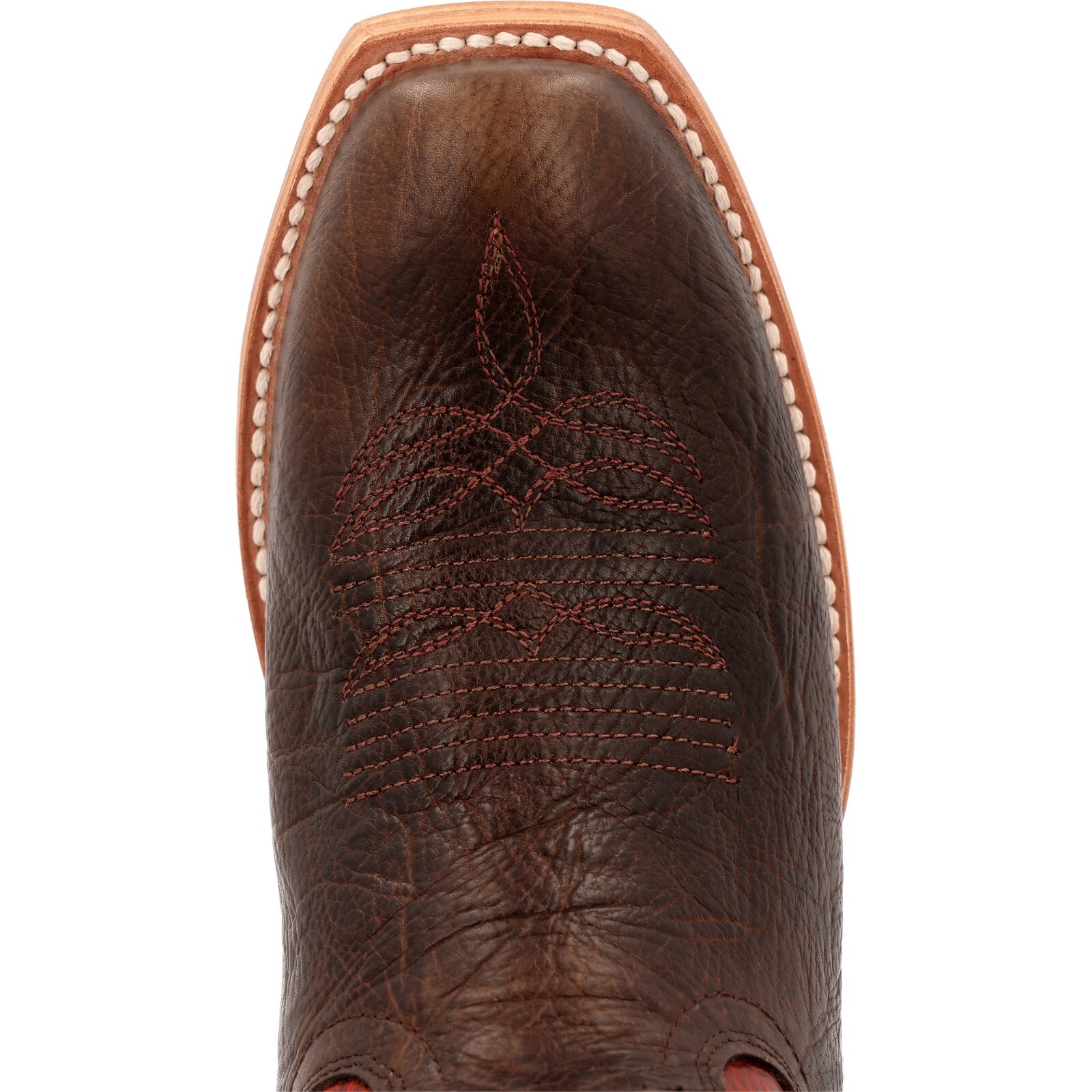Pre-owned Durango Boots Durango® Men's Prca Collection Shrunken Bullhide Western Boots Ddb0464 - In Nicotine And Burnt Sienna