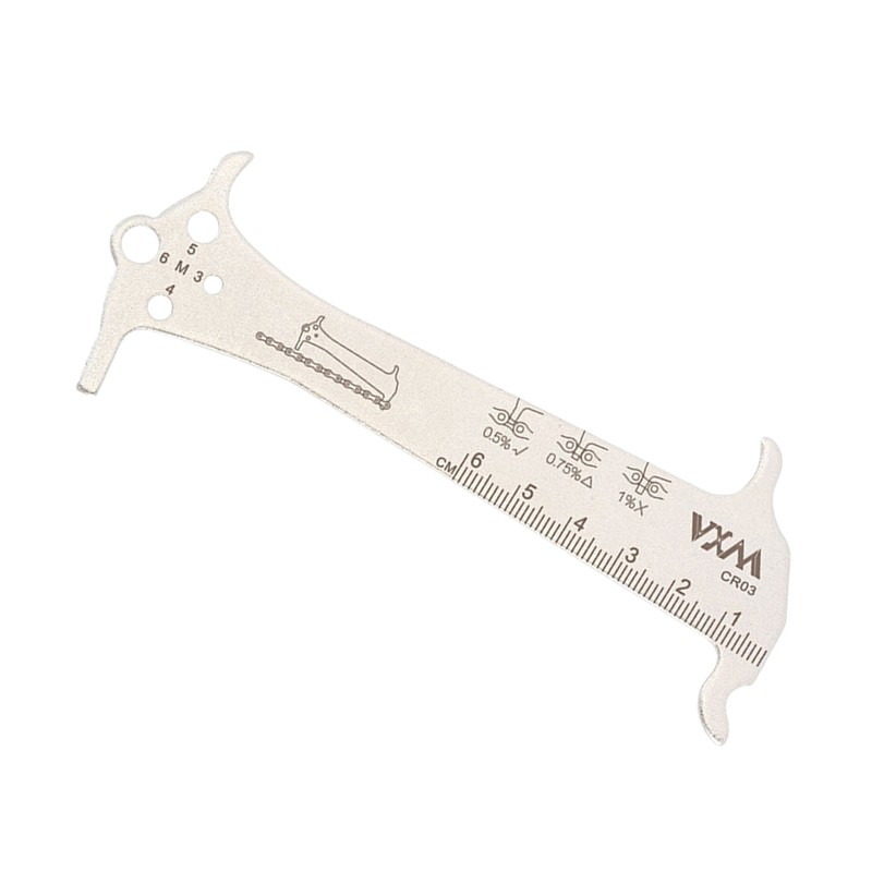 Chain Checker - Bike Wear Indicator Gauge Measuring Ruler Tool Bike Part