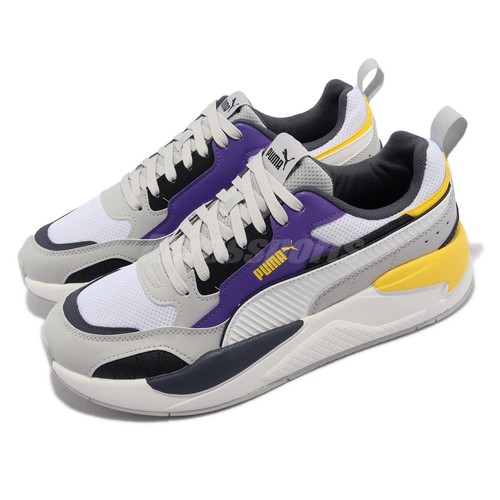 

Puma X-Ray 2 Square Grey Purple White Мужская повседневная обувь для образа жизни 373108-74, Серый, X-ray 2 Square