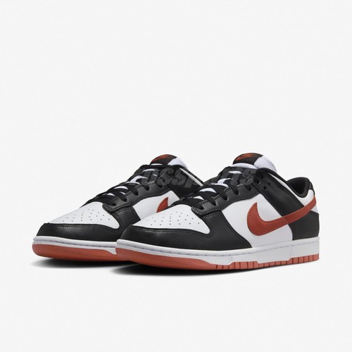 Мужская повседневная обувь Nike Dunk Low в стиле ретро Black Dragon Red, кроссовки DV0833-108
