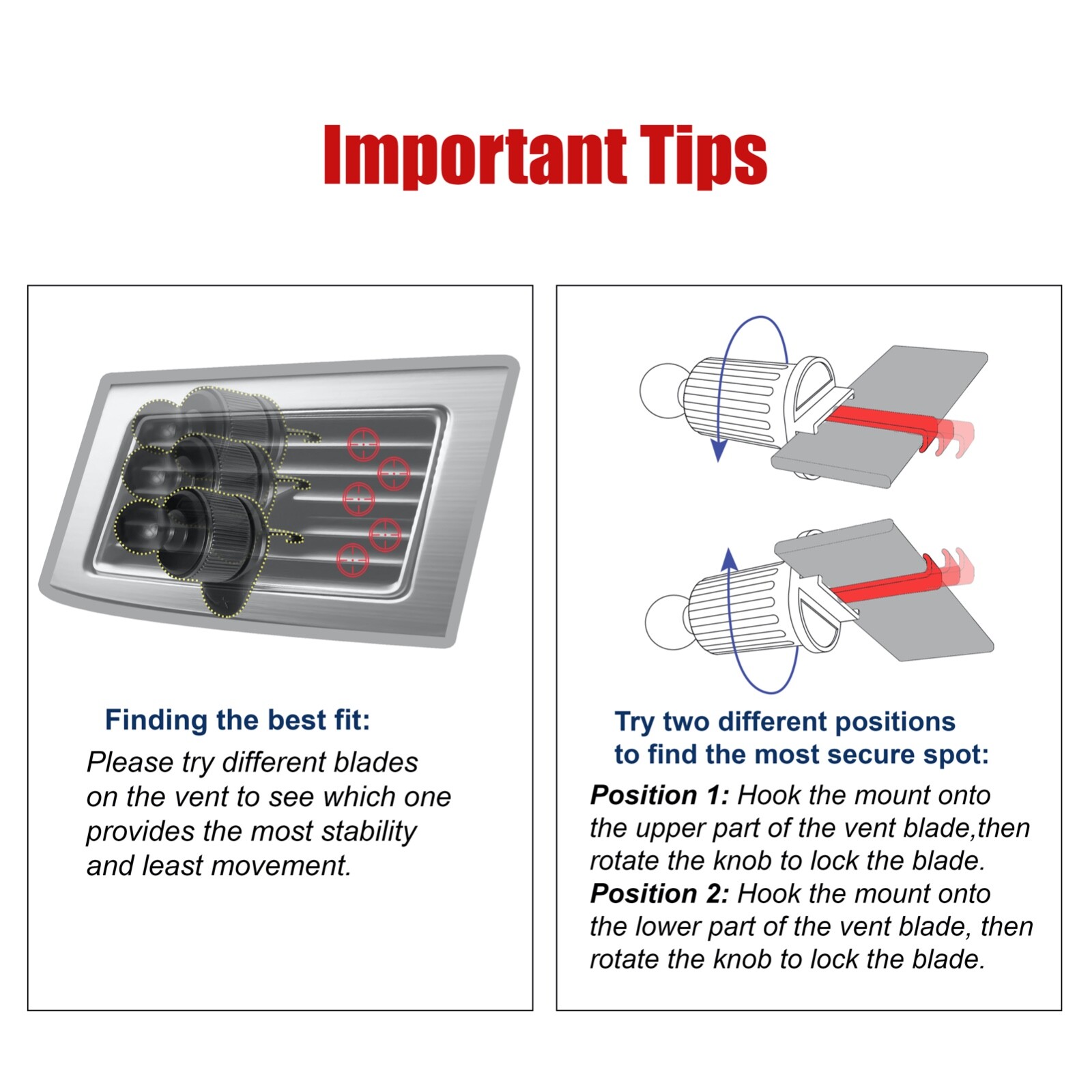 Obaska MagSafe Magnetic Car Mount Phone Holder for iPhone 15 14 13 12 & others