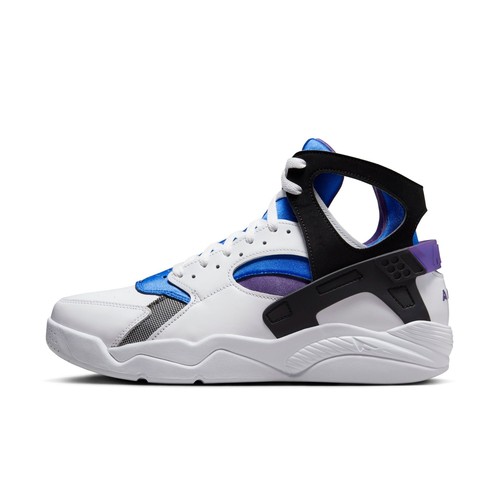 

[FD0183-101] Мужские кроссовки Nike AIR FLIGHT HUARACHE OG «WHITE VARSITY PURPLE (2023)», White/varsity purple-royal blue-menta